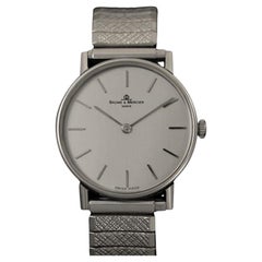 1980 Baume & Mercier Vintage Steel Watch - Owned & Worn By Great Lefty Gomez