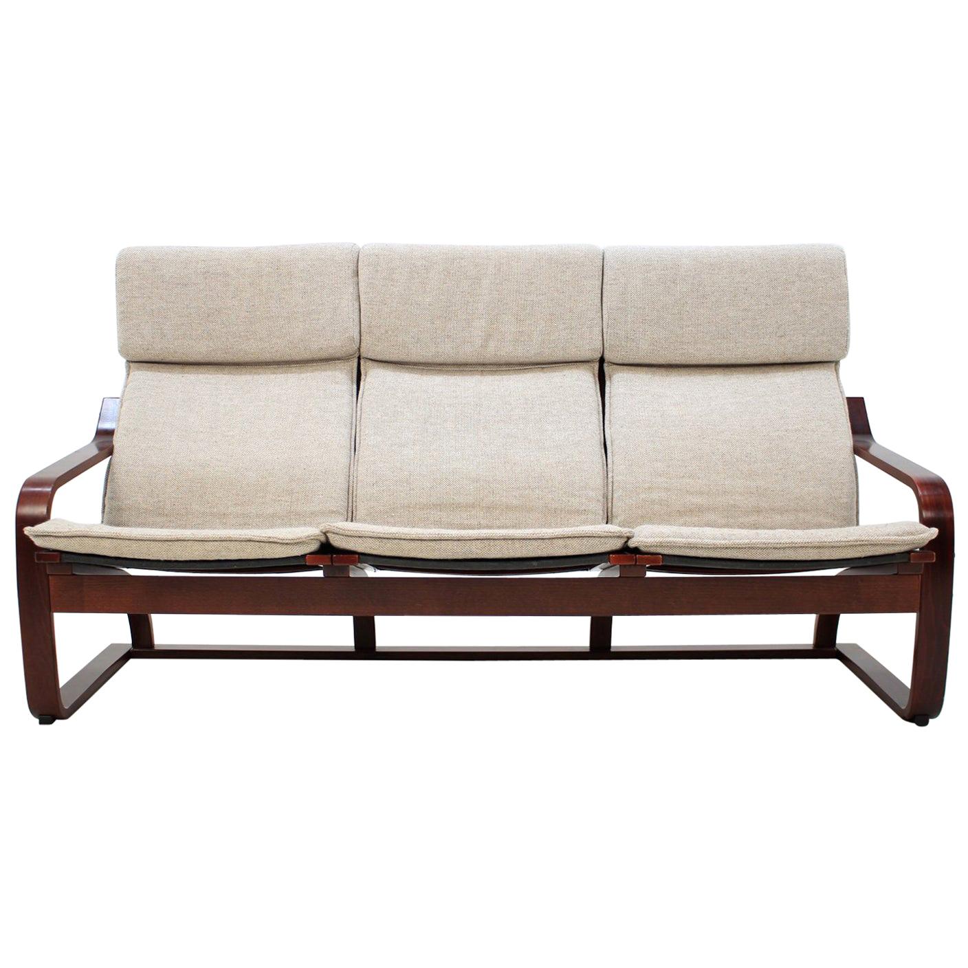 1980 Bentwood Three-Seat Sofa, Ton Czechoslovakia For Sale