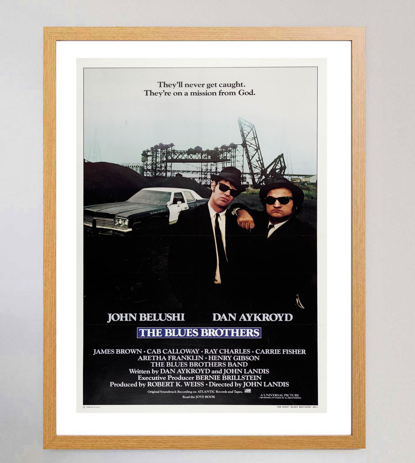 American 1980 Blues Brothers Original Vintage Poster For Sale