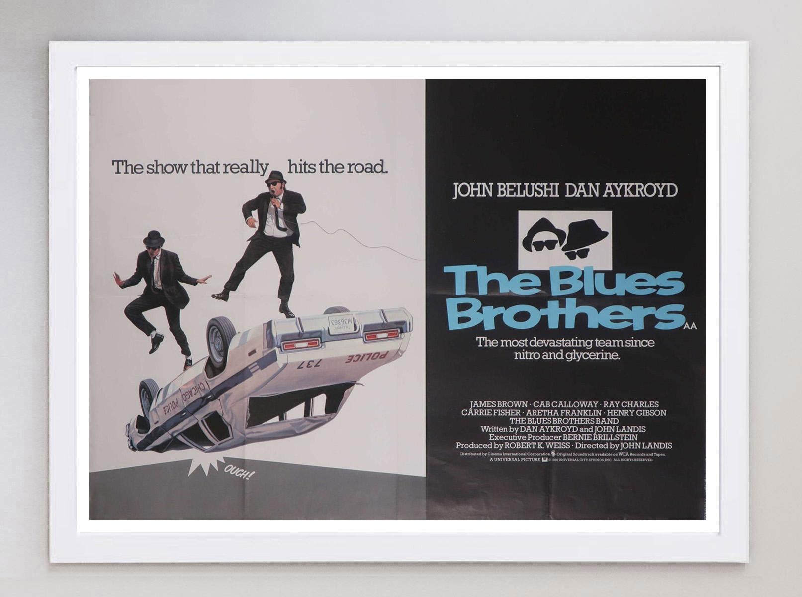 Original-Vintage-Poster, Blues Brothers, 1980 (Britisch) im Angebot
