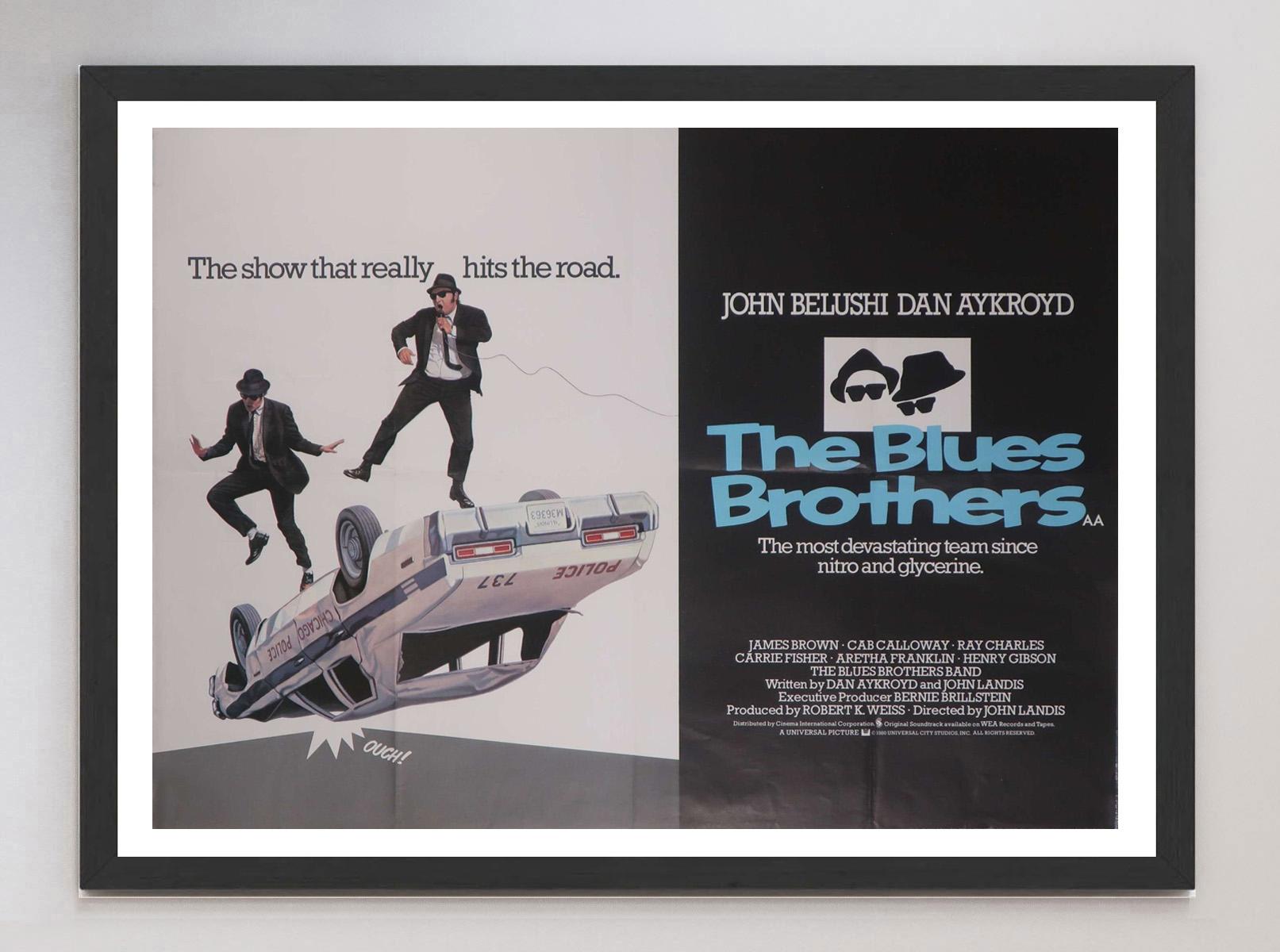 Original-Vintage-Poster, Blues Brothers, 1980 im Zustand „Gut“ im Angebot in Winchester, GB