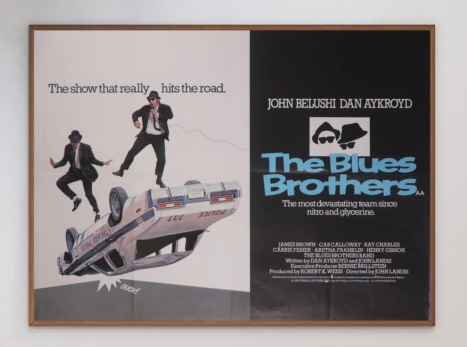 Original-Vintage-Poster, Blues Brothers, 1980 (Ende des 20. Jahrhunderts) im Angebot