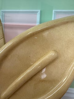 Console laquée Calla Lily 1980 dans le style de Karl Springer