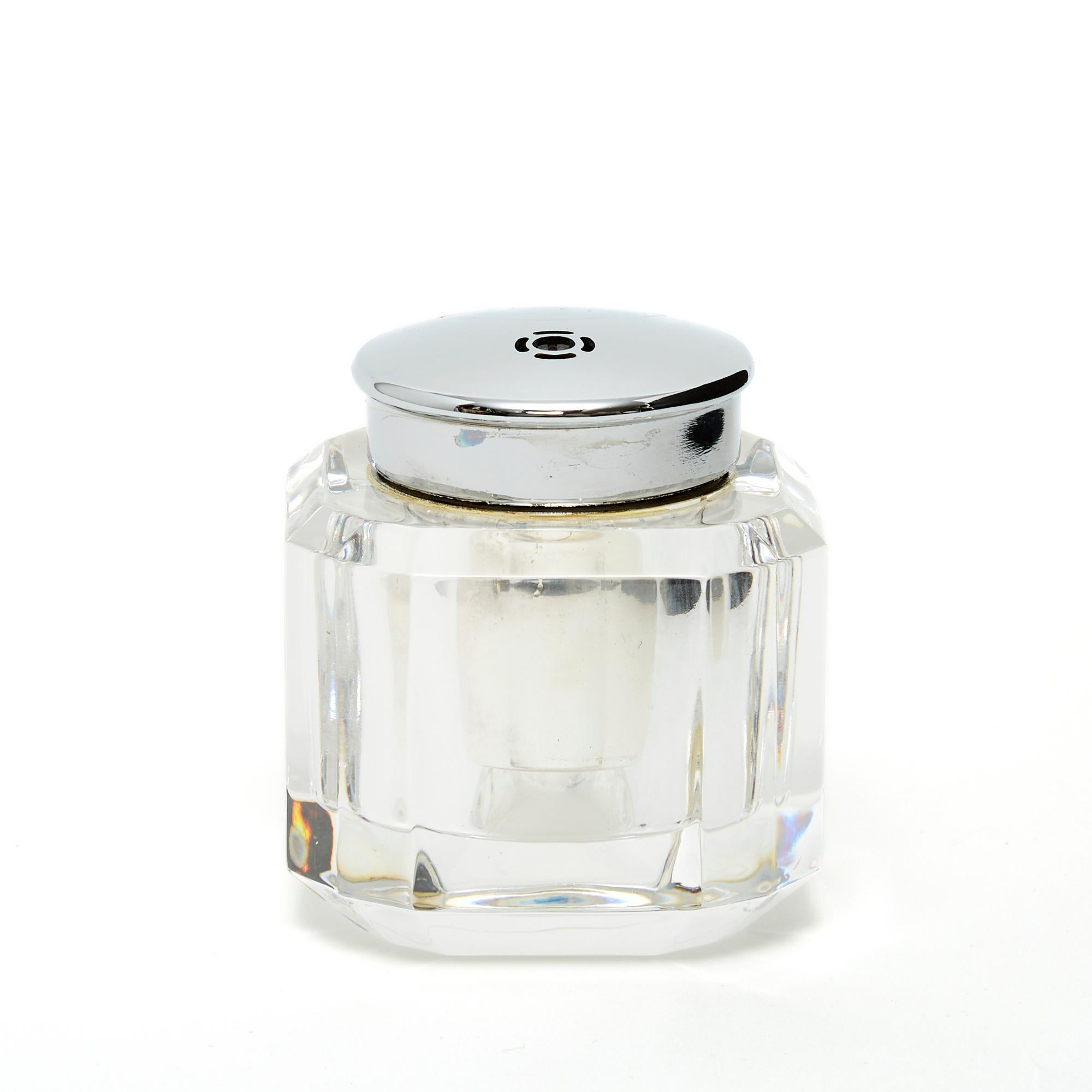 Encendedor de mesa de cristal Christian Dior 1980 en Excelente estado para la venta en PARIS, FR