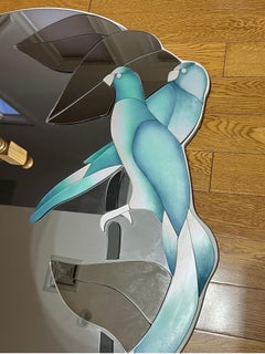 1980 David Marshall Parrots Mirror