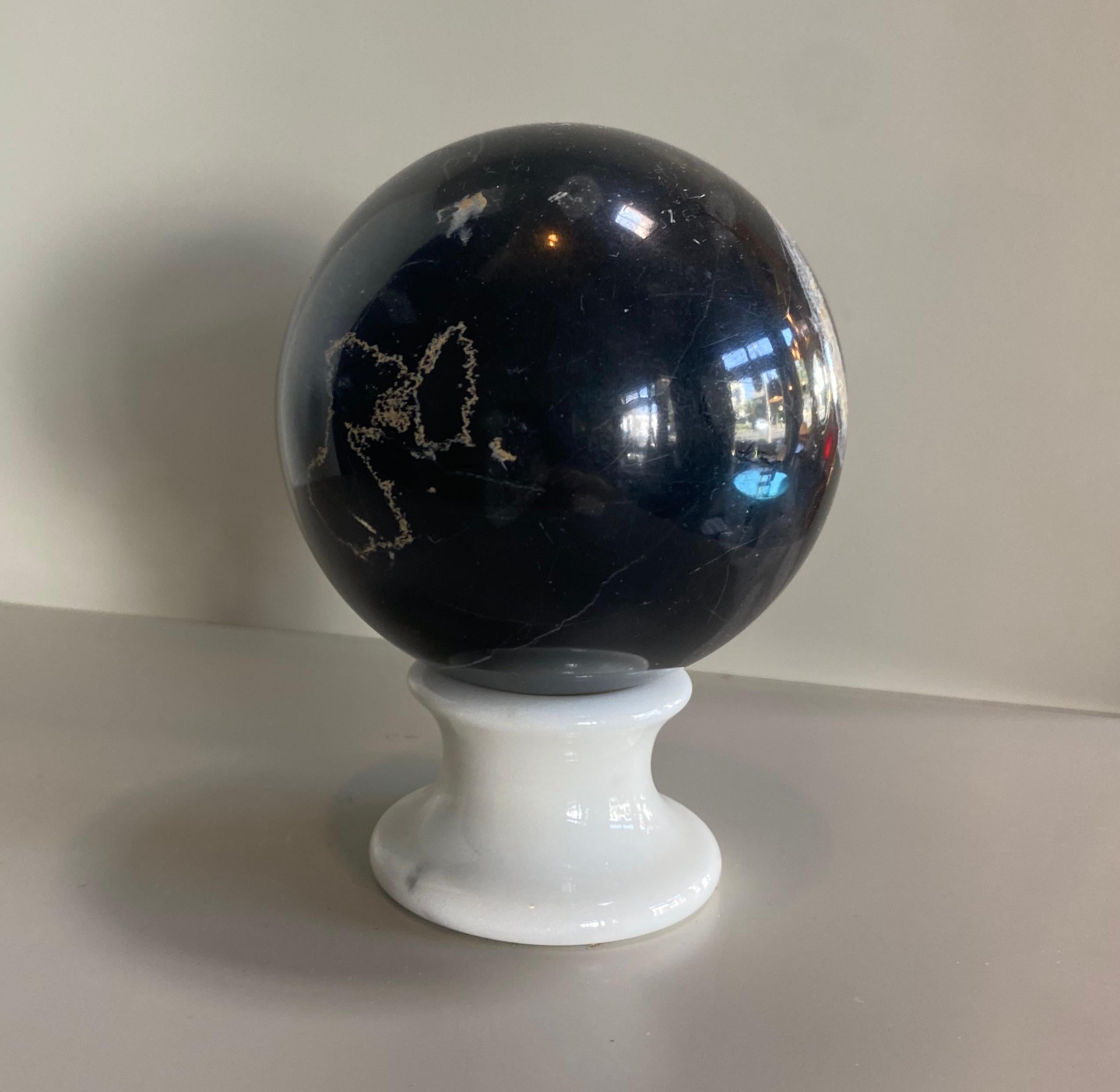 spherical marble