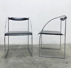 1980 Francesco Soro "Patoz" Pair of Chairs