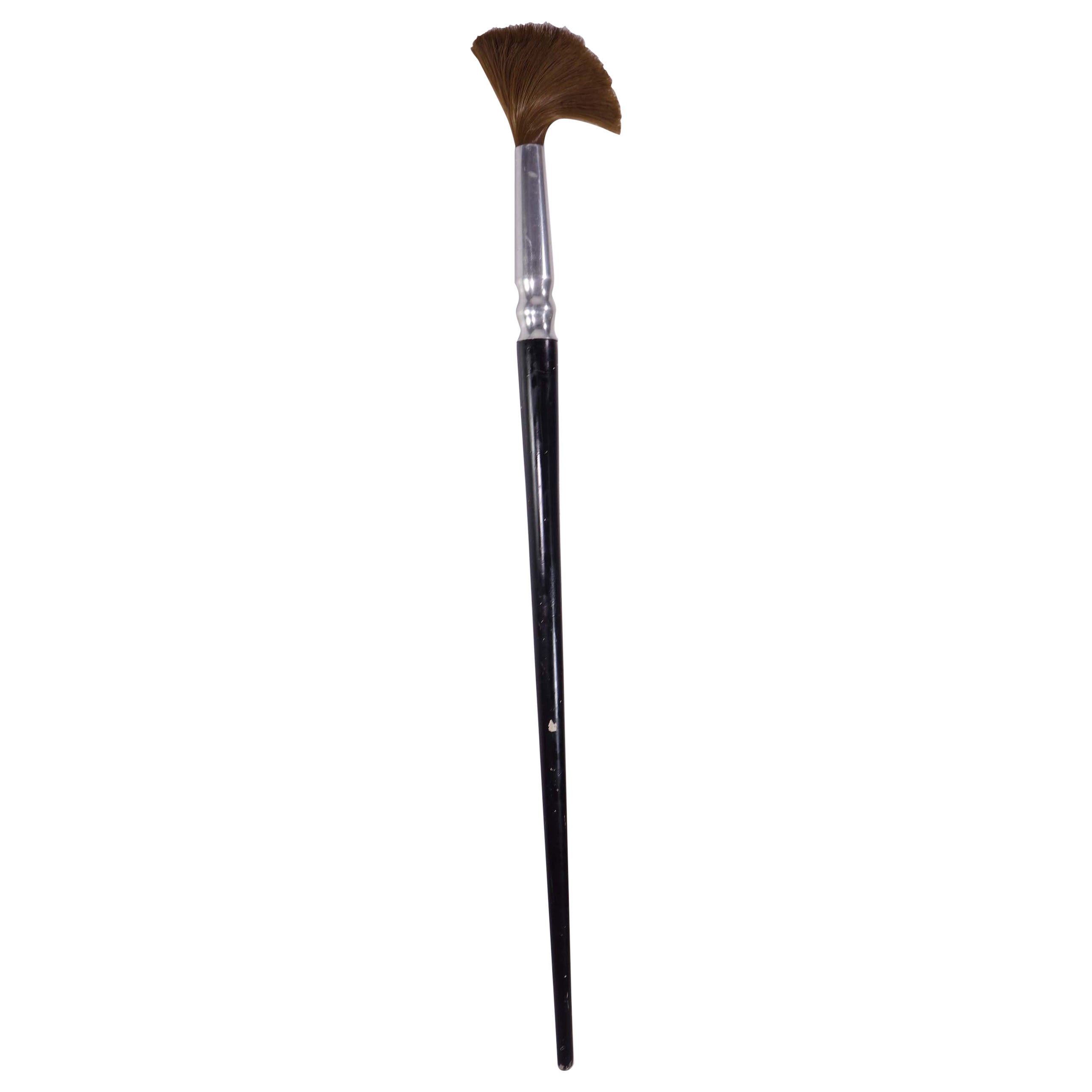 1980 Giant Advertising Vintage Wood Black Paintbrush