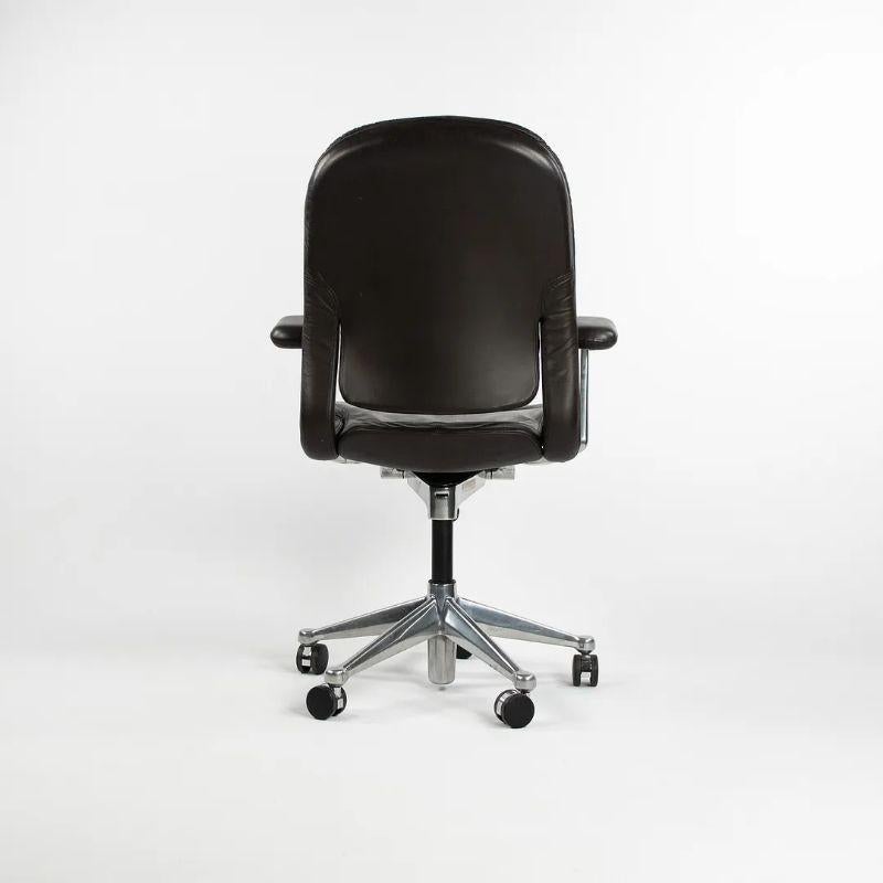 Late 20th Century 1980 Herman Miller Equa High Back Executive Desk Chair by Bill Stumpf in Leather For Sale