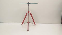 1980 Industrial Side Table, Czechoslovakia