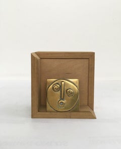 Abstrakte Bronzeskulptur von Mirella Forlivesi Stupore, Italien, 1980
