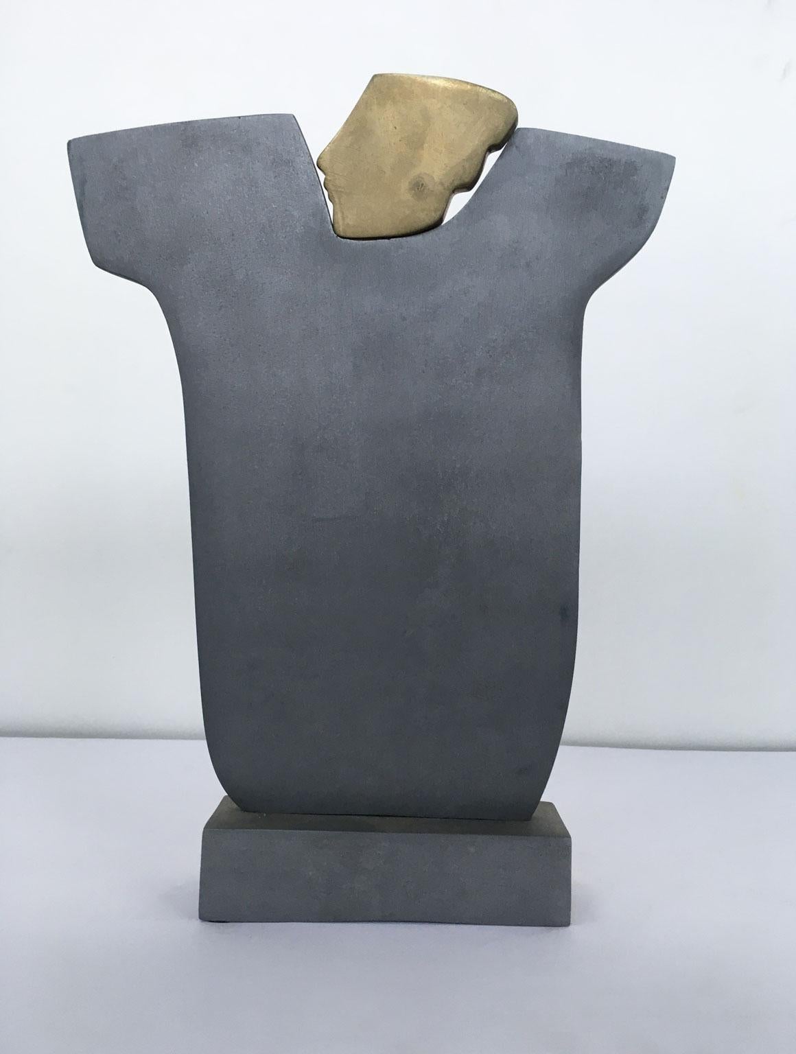 Sculpture abstraite en bronze d'Ottorino Tonelli Giulietta Juliet, Italie, 1980 en vente 2