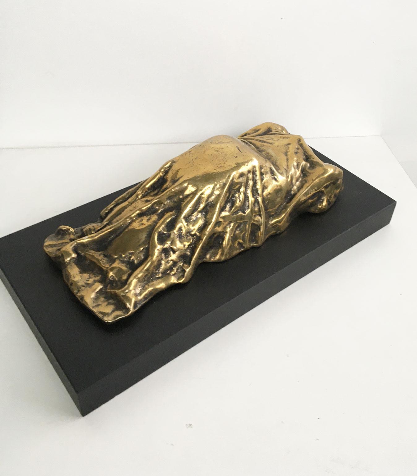 Italian 1980 Italy Bronze Abstract Sculpture by Furio Giovannacci Indianapolis For Sale