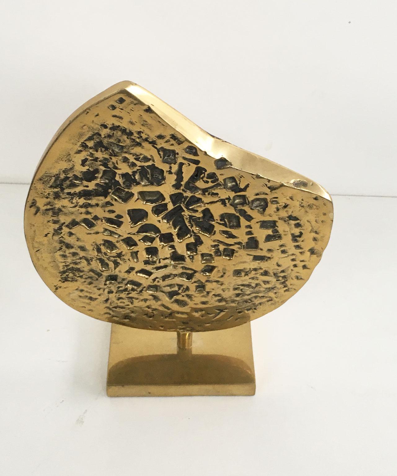 Post-Modern 1980 Italy Bronze Abstract Sculpture by Lino Tiné Albero Città City Tree For Sale