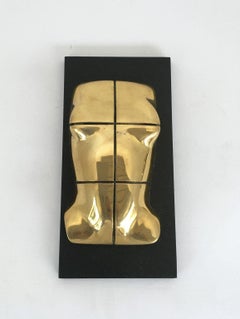 1980 Italia Escultura abstracta de bronce Jiro Sugawara Orizzonte Maschile