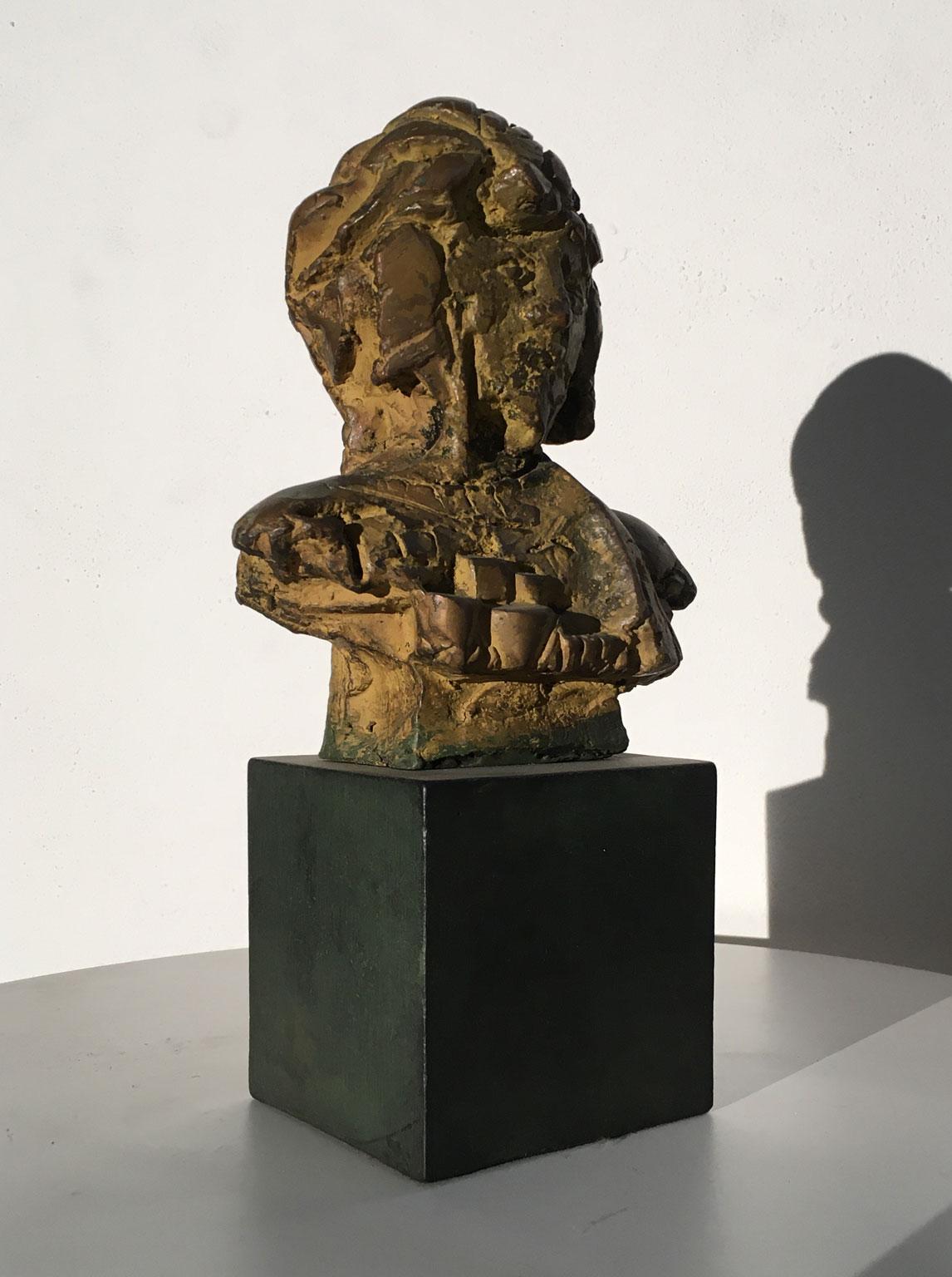 1980 Italien Bronzeskulptur von Edmondo Cirillo mit dem Titel Ulisse, Italien im Angebot 1
