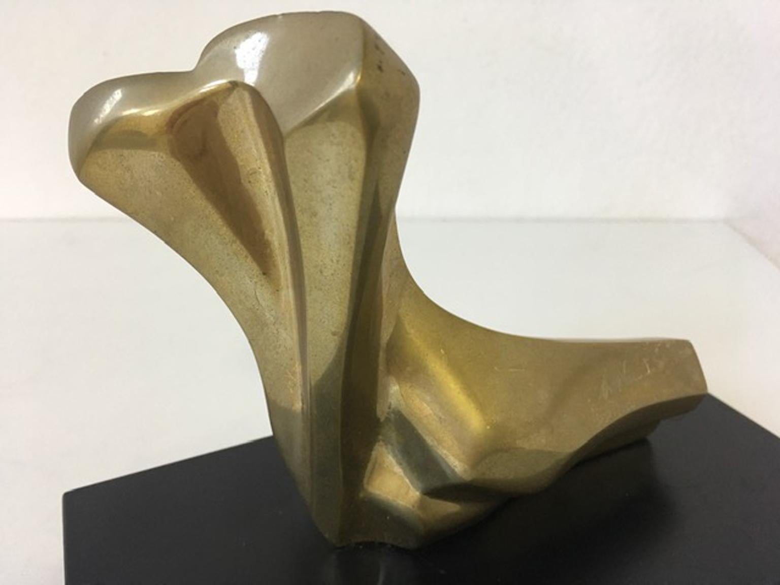 Sculpture abstraite italienne post-moderne du baigneur, 1980 en vente 10