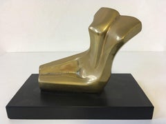 Sculpture abstraite italienne post-moderne du baigneur, 1980