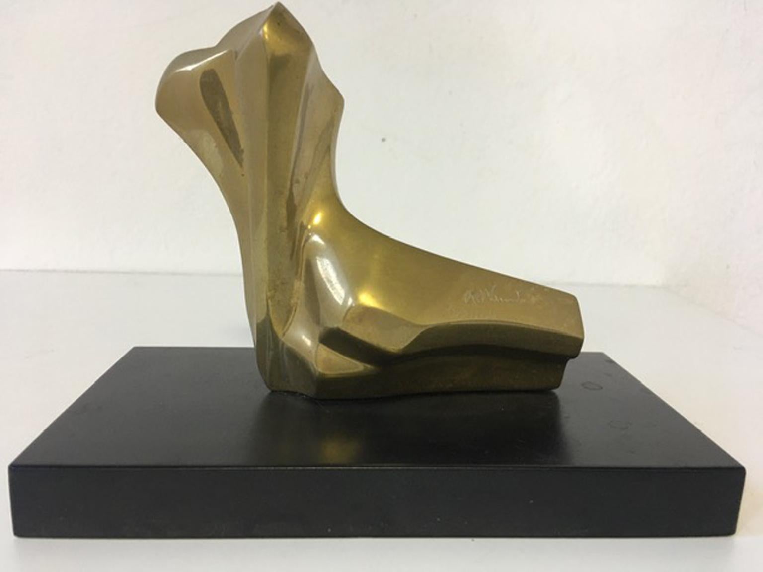 Sculpture abstraite italienne post-moderne du baigneur, 1980 en vente 1