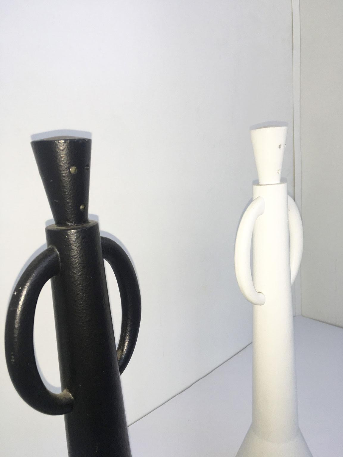 Sculpture abstraite post-moderne italienne d'Alessandro Guerriero Portabuono Qua, 1980 en vente 6