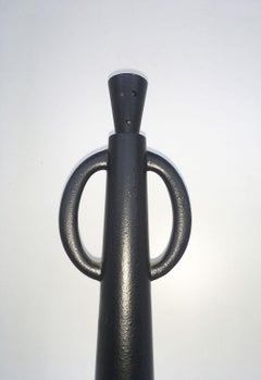 Sculpture abstraite post-moderne italienne d'Alessandro Guerriero Portabuono Qua, 1980