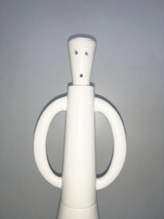 1980 Italia Post-Moderno Alessandro Guerriero Scultura astratta Portabuono Quo