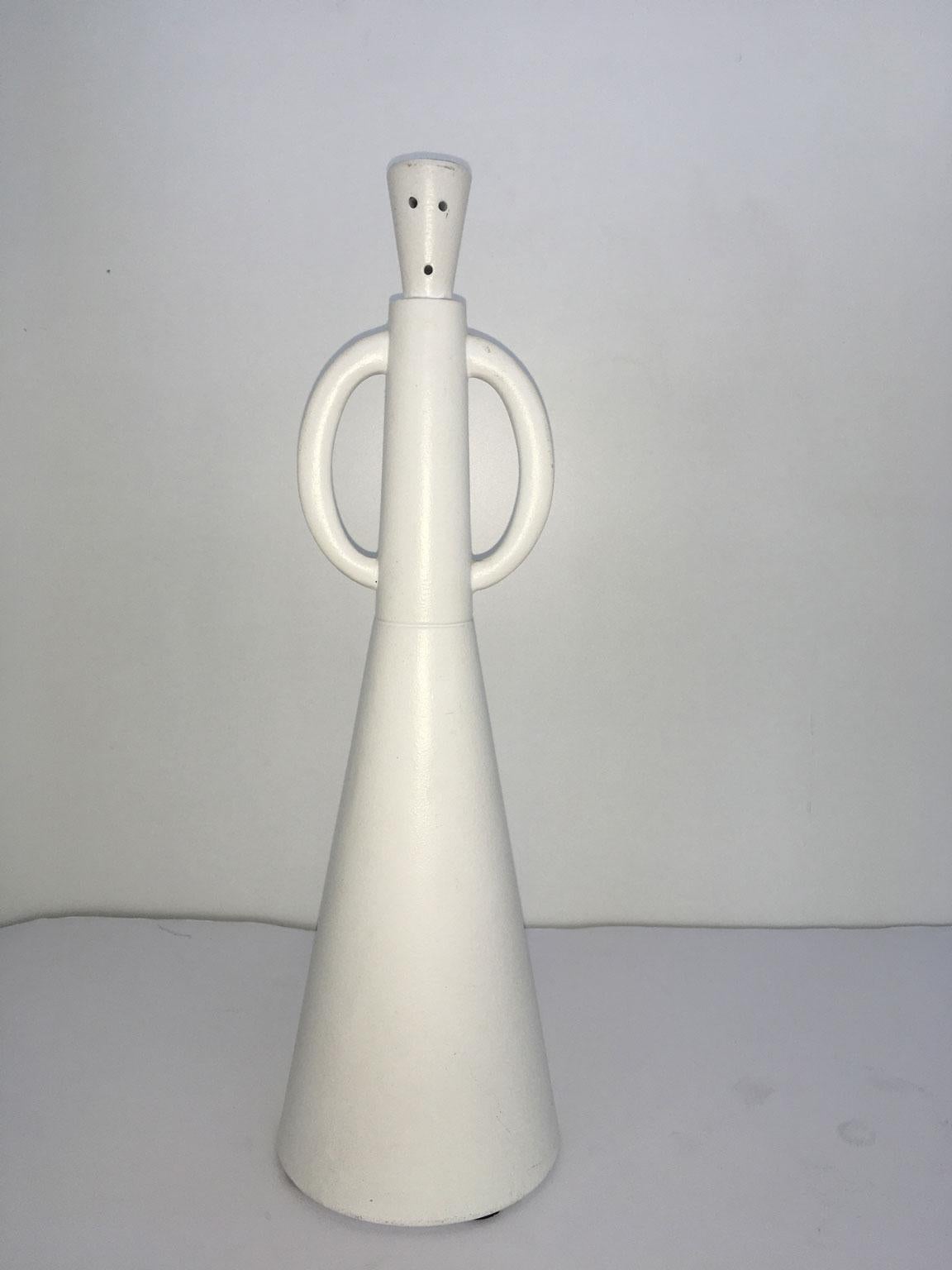 Italian 1980 Italy Post-Modern Alessandro Guerriero Abstract Sculpture Portabuono Quo For Sale