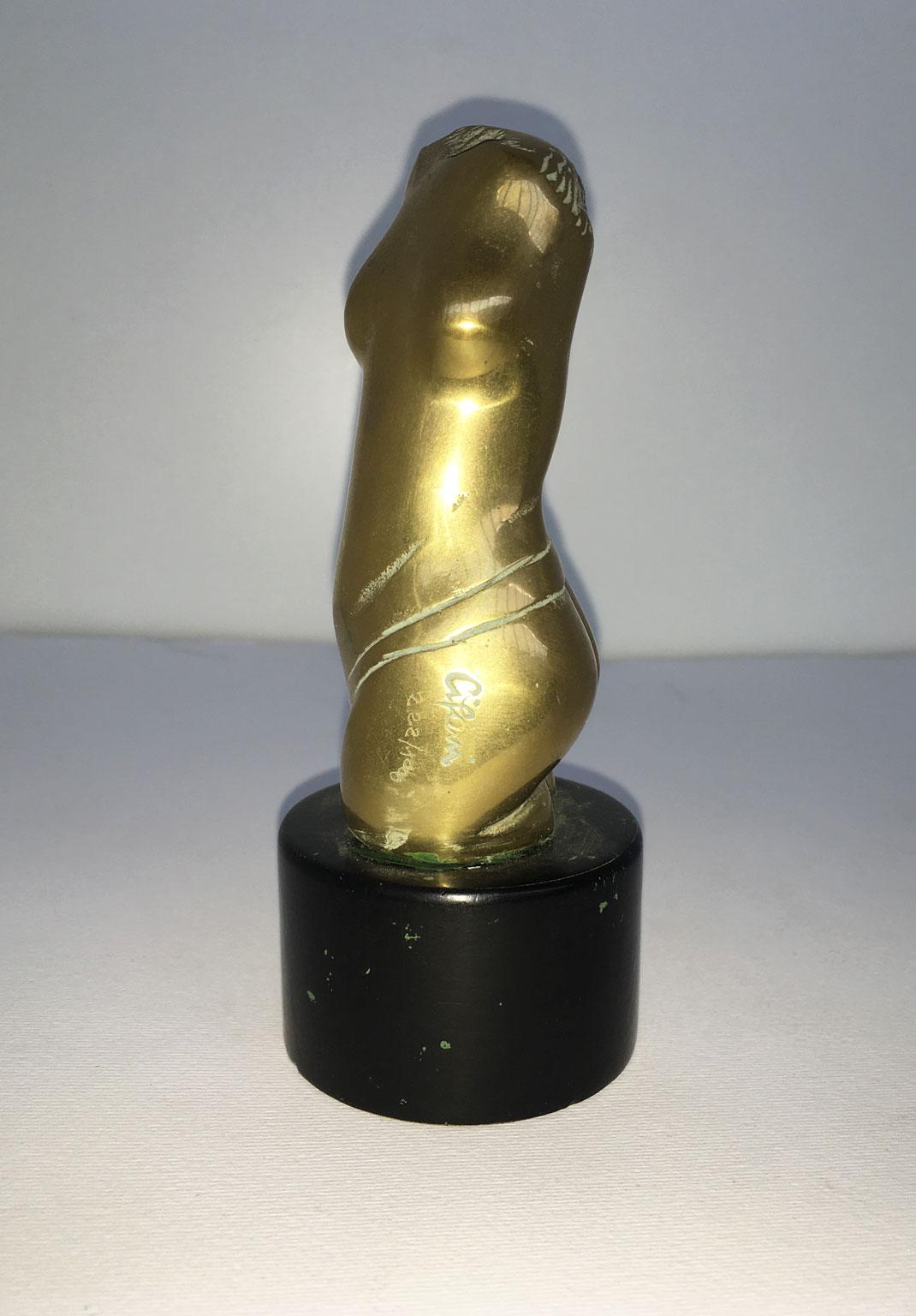1980 Italy Post-Modern Bronze Abstract Sculpture by Alfredo Cifani Title Eos For Sale 9
