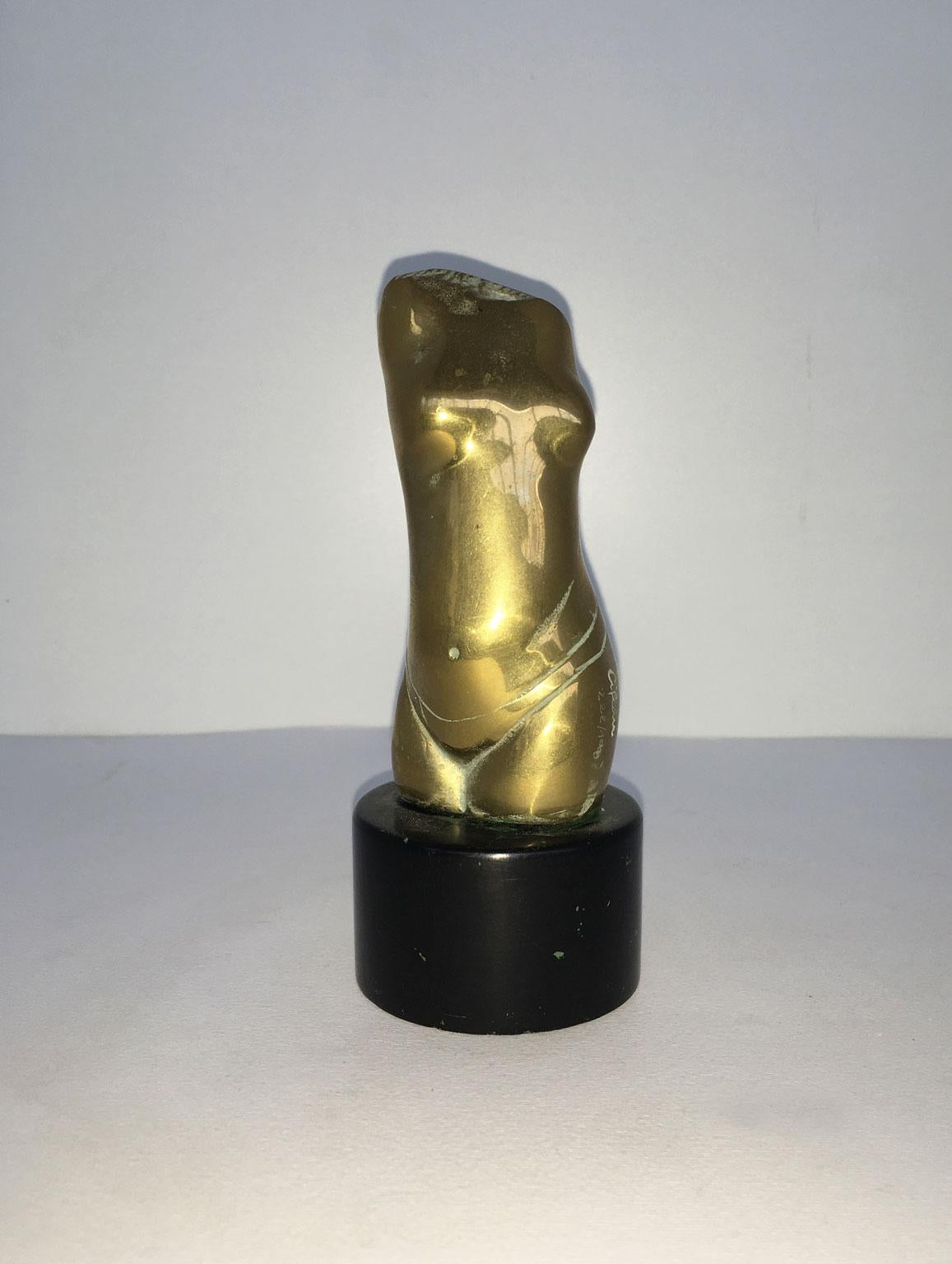 Italian 1980 Italy Post-Modern Bronze Abstract Sculpture by Alfredo Cifani Title Eos For Sale