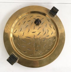 1980 Italy Ugo La Pietra Bronze Abstract Sculpture Bellezza Al Bagno