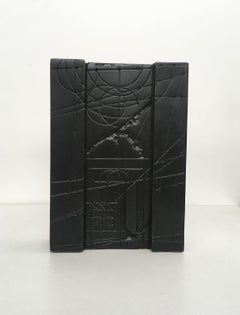 1980 Italia Walter Valentini Escultura abstracta de bronce Ciudad del Sol