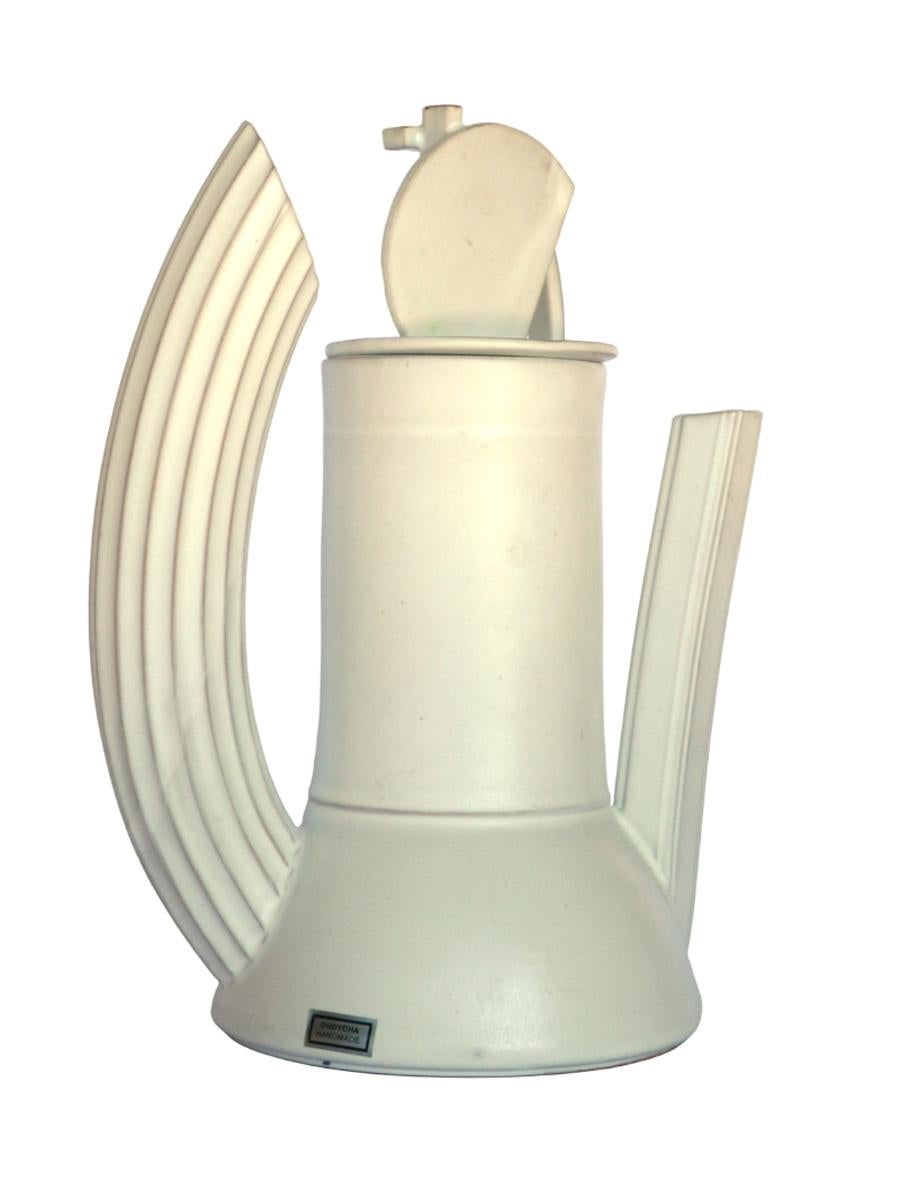 Post-Modern 1980 Jiří Dudycha Porcelan Postmodern Design Tea Set For Sale