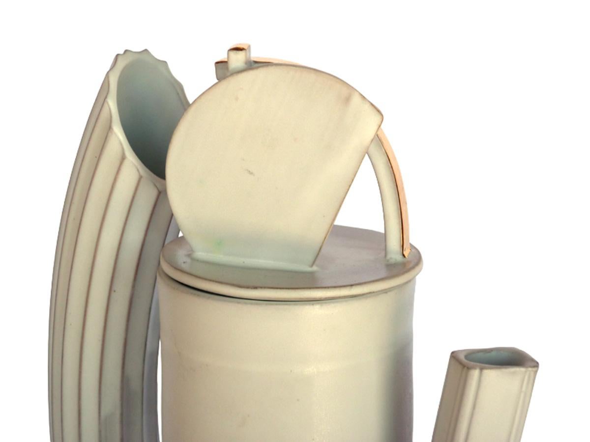 1980 Jiří Dudycha Porcelan Postmodern Design Tea Set In Excellent Condition For Sale In Brescia, IT