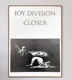 1980 Joy Division - Closer Original Vintage Poster