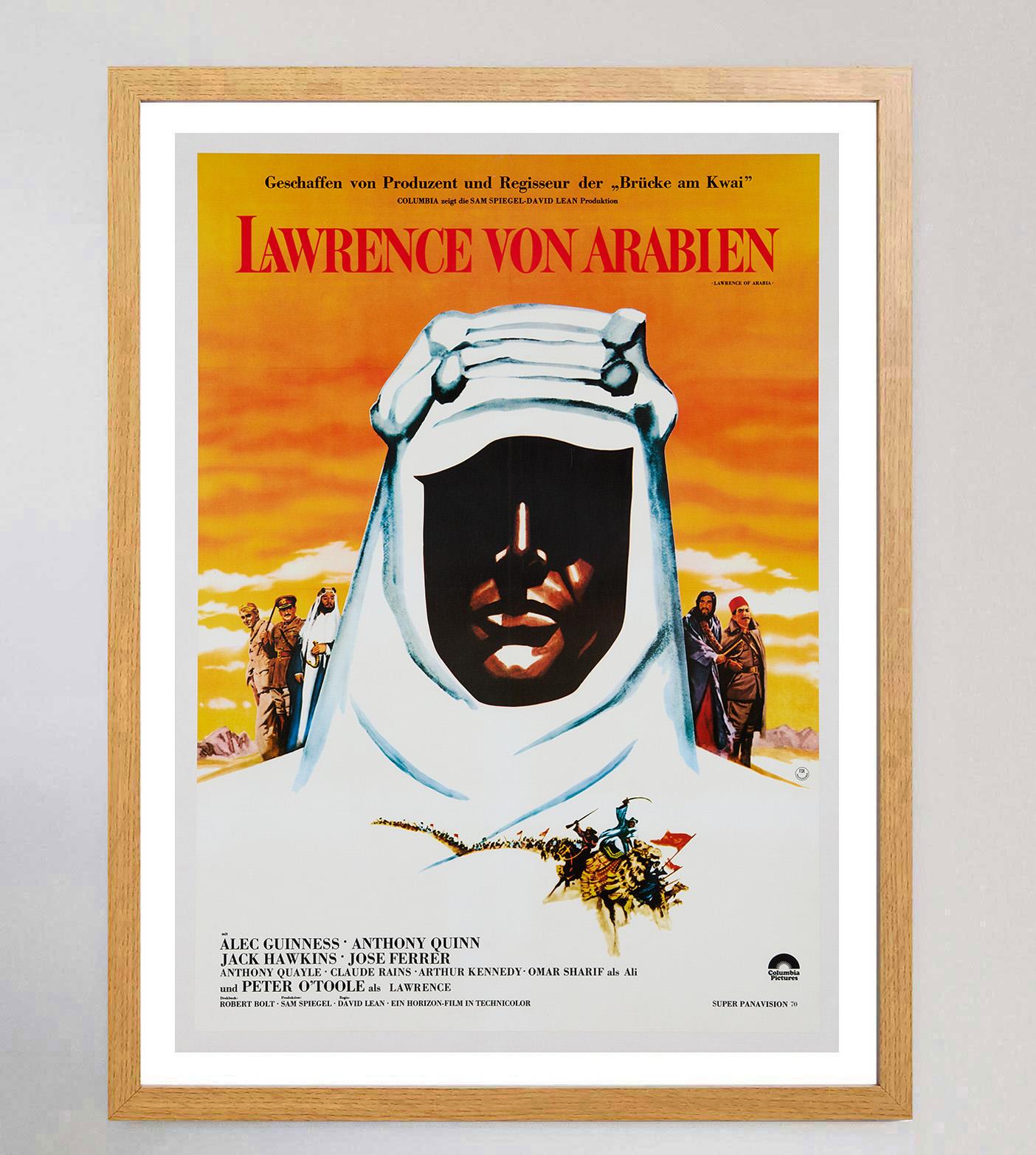 Allemand 1980 Lawrence d'Arabie (allemand) Affiche originale d'époque en vente