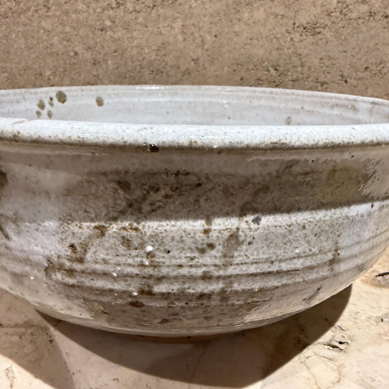 Ceramic 1980 Leon Art Bowl Handmade Glazed Studio Pottery For Sale