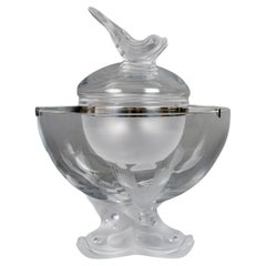 1980 Marie-claude Lalique - Caviar Bowl Igor Crystal