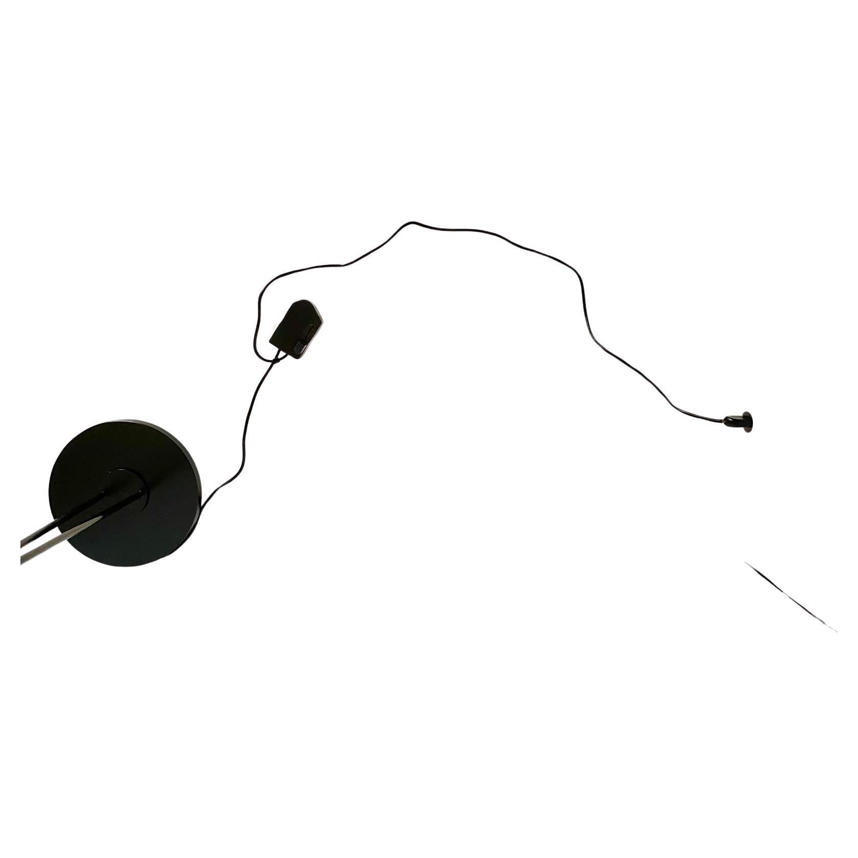 lampadaire en verre de Murano et acier de 1980 par Prearo, Italie en vente 2