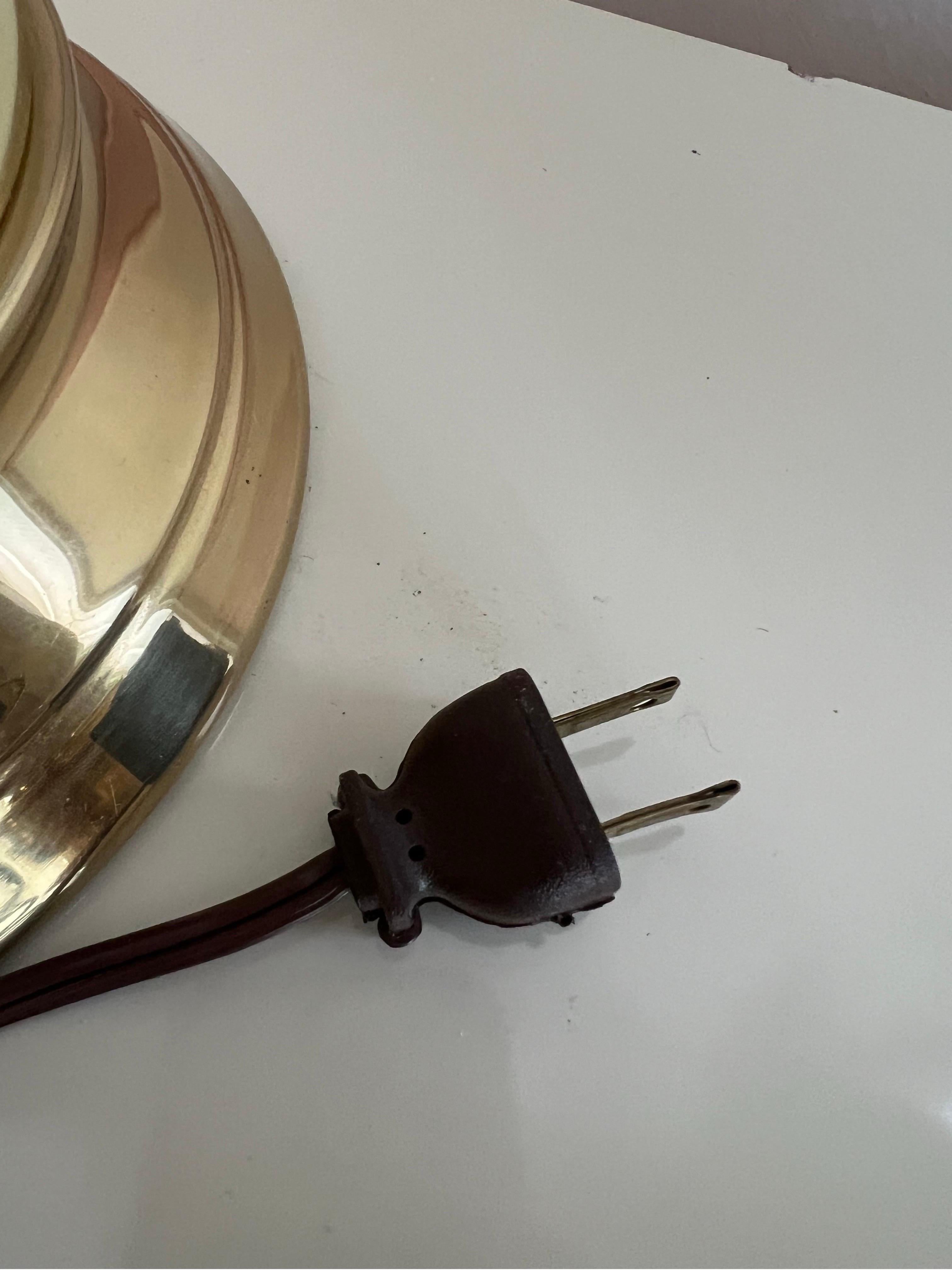 Fin du 20e siècle Lampe de table à feuilles de palmier de style Rougier, 1980 en vente