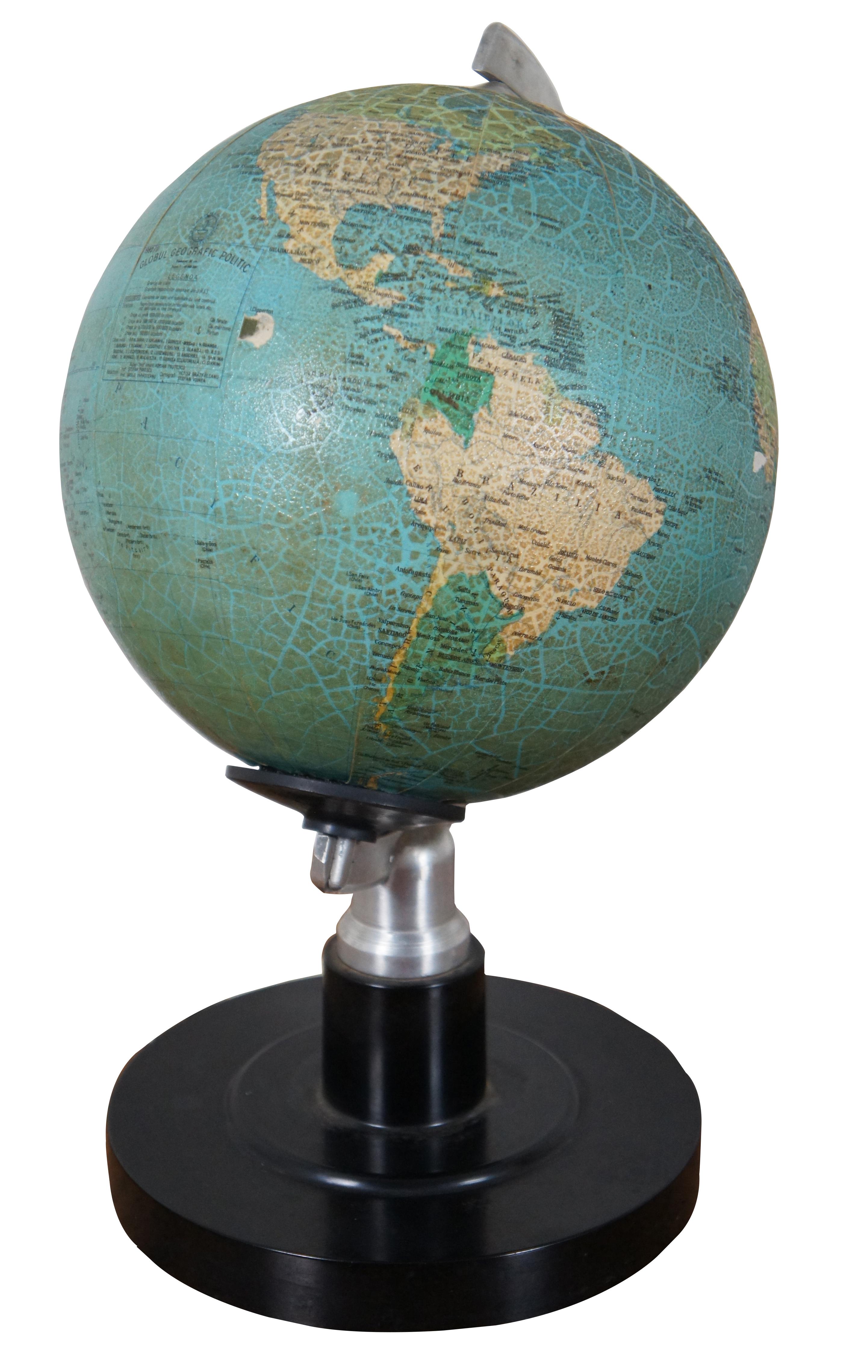 illuminated globe lamp