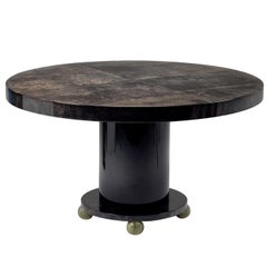 1980 Round Dining Table