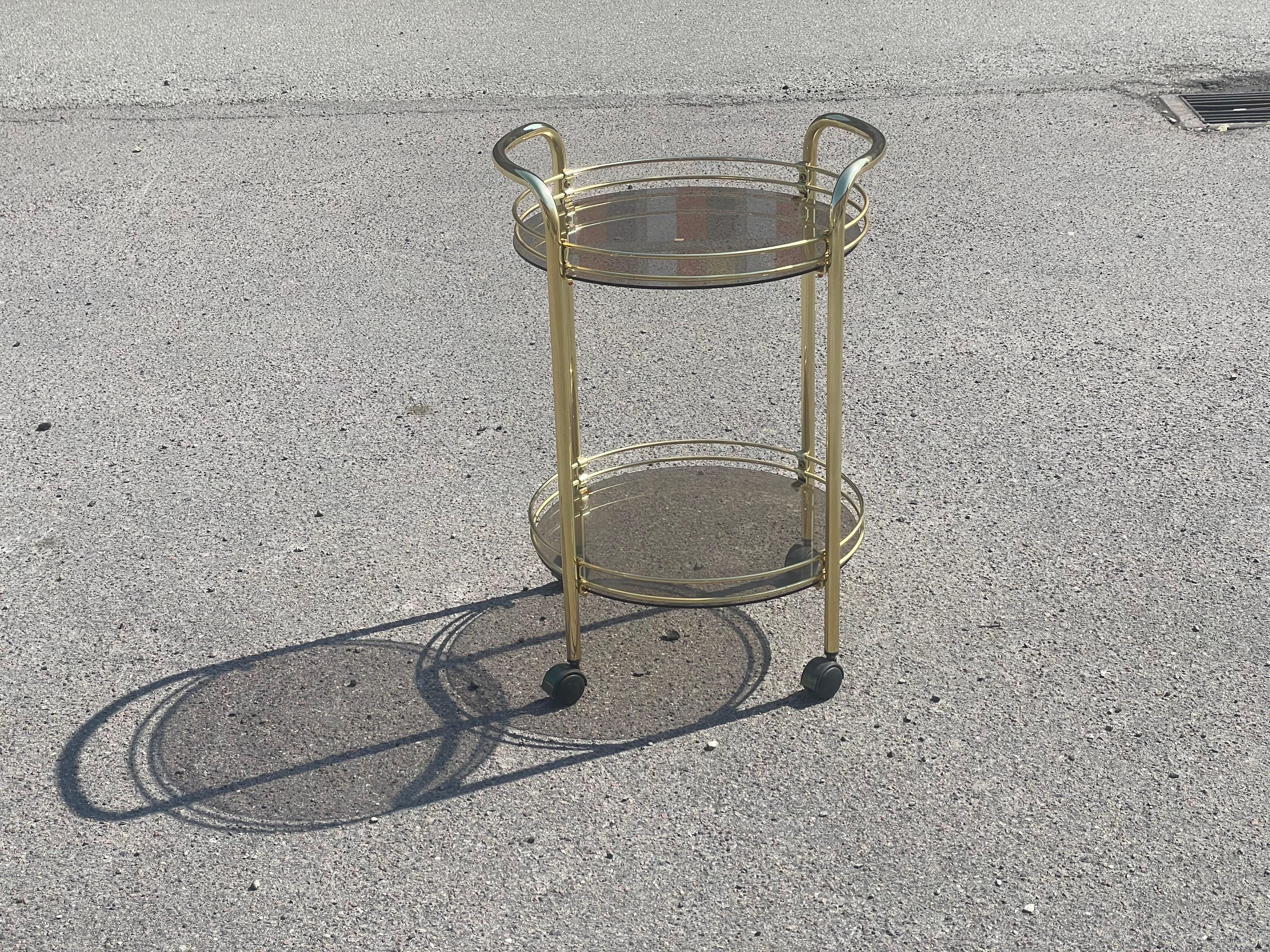 1980´s Danish bar cart in perfect condition For Sale 2