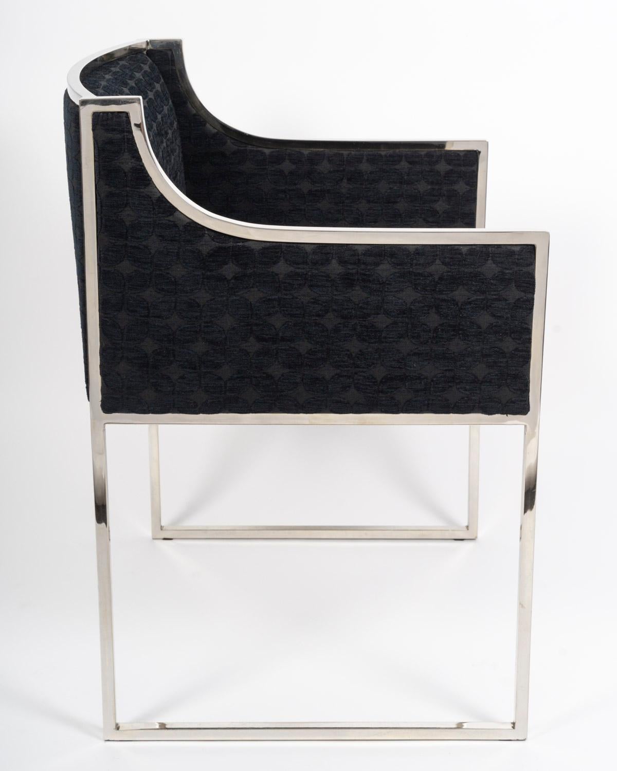Late 20th Century 1980 Set of 4 armchairs from Maison Jansen For Sale