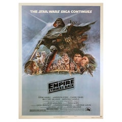 1980 Star Wars The Empire Strikes Back Original Vintage Poster