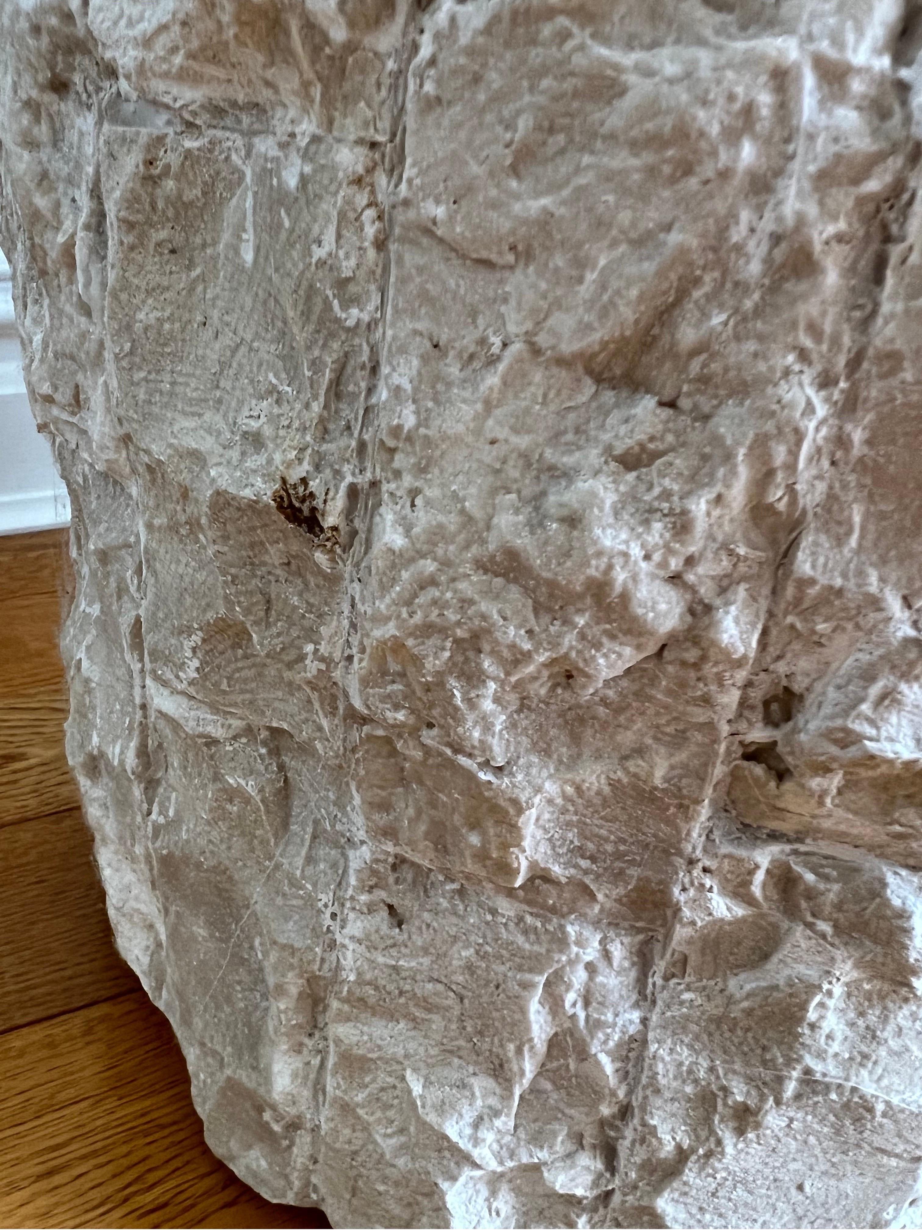 1980 Tessellated Stone Round Pedestal 1