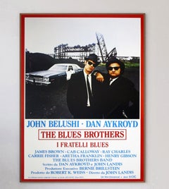 1980 the Blues Brothers 'Italian' Original Vintage Poster