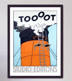 1980 Toooot - Herge Studio Editions Original Vintage Poster