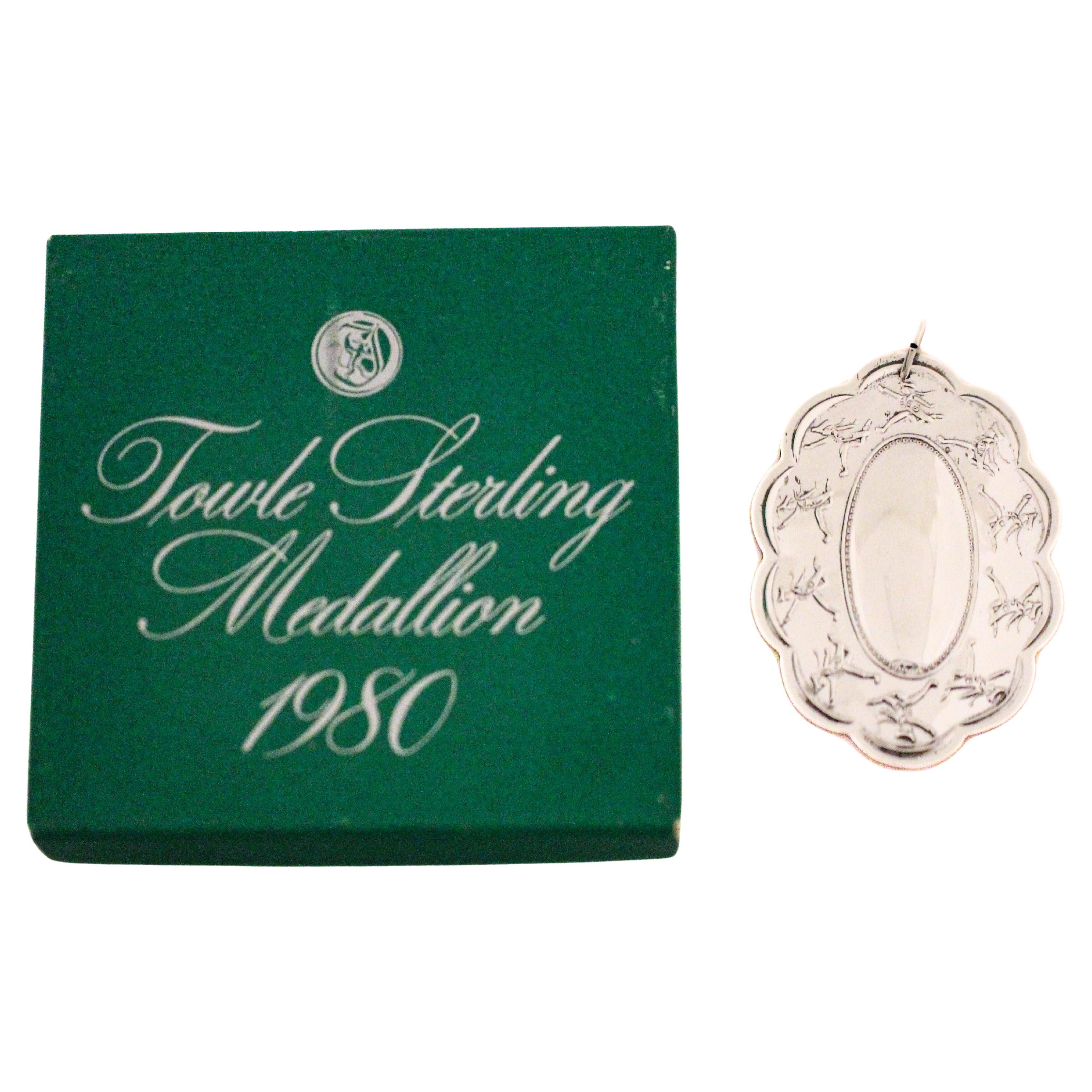 1980 Towle Sterling Silver Christmas Ornament