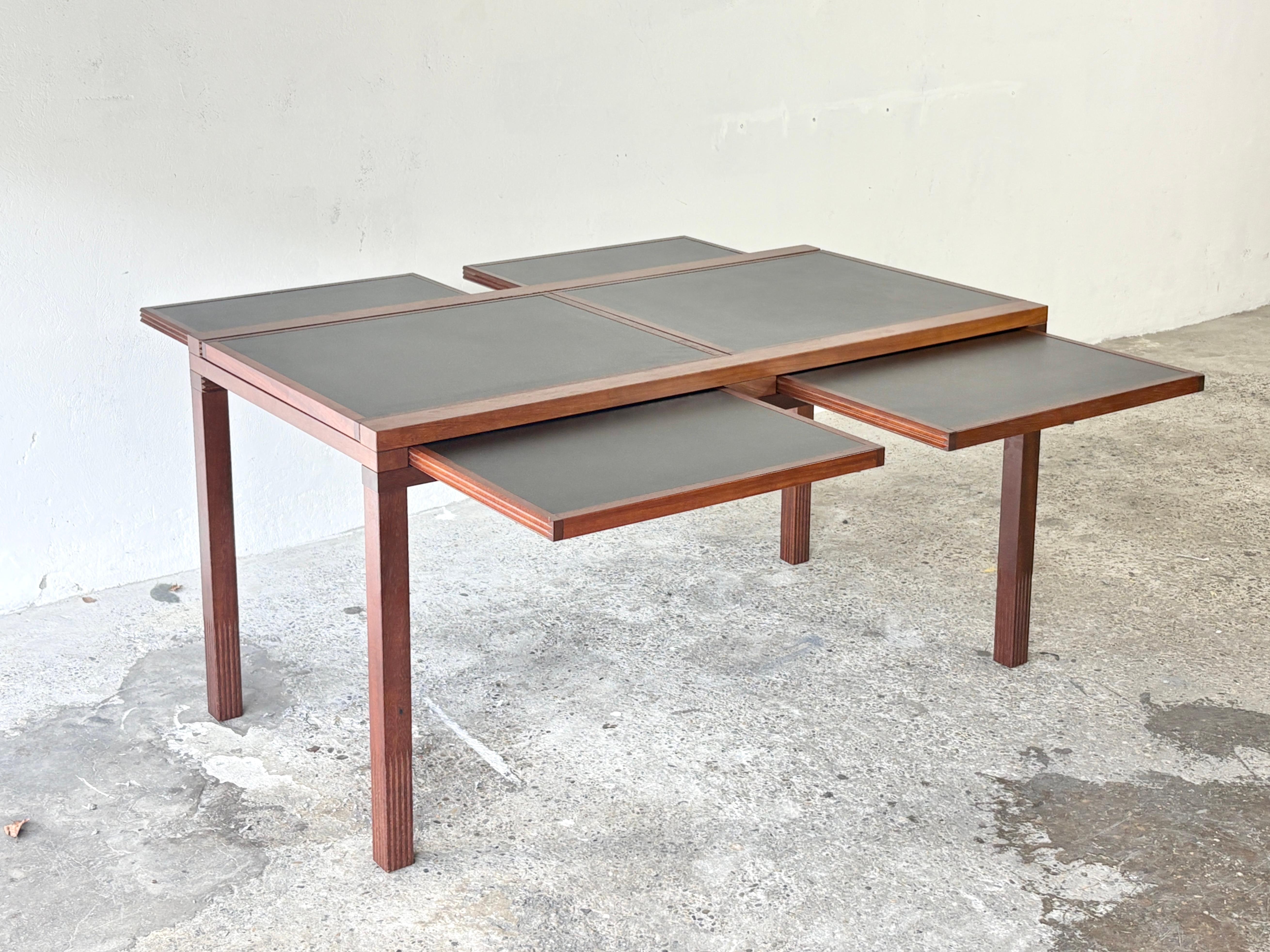 1980ies Modular dining table or desk Designed by Bernard Vuarnesson for Bellato For Sale 10