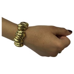 1980s 18 Karat Yellow Gold Bracelet